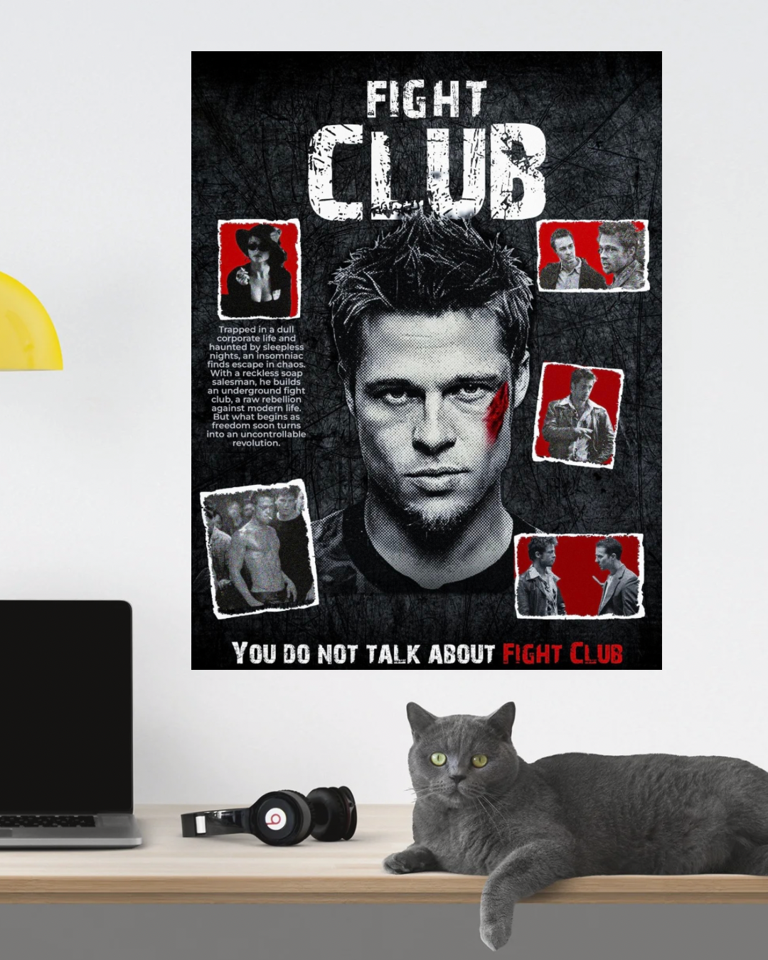 You do not talk about fight club ‘Fight club’ poster