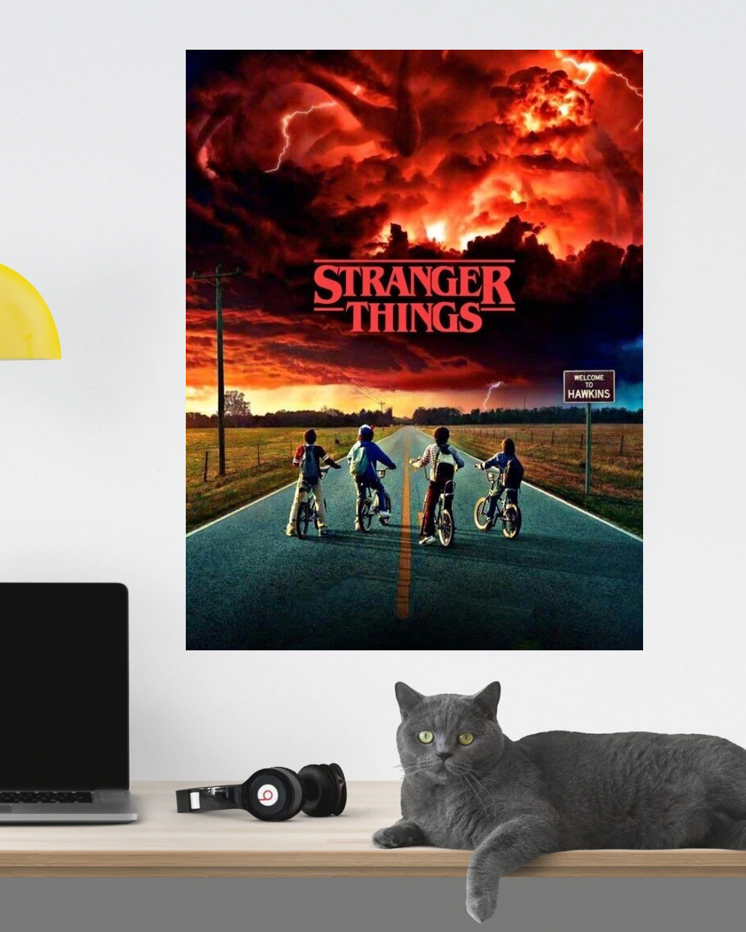 Stranger things title poster