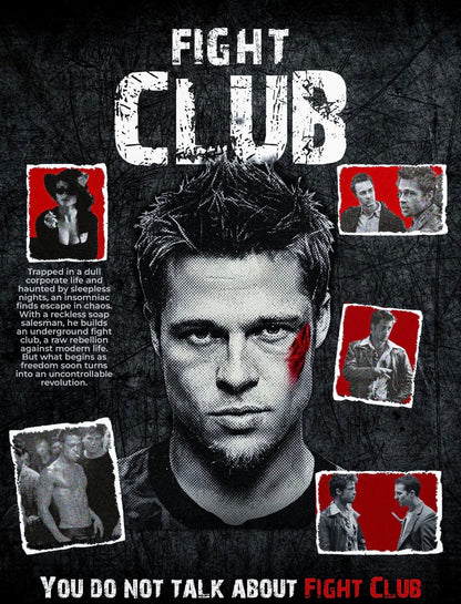 You do not talk about fight club ‘Fight club’ poster