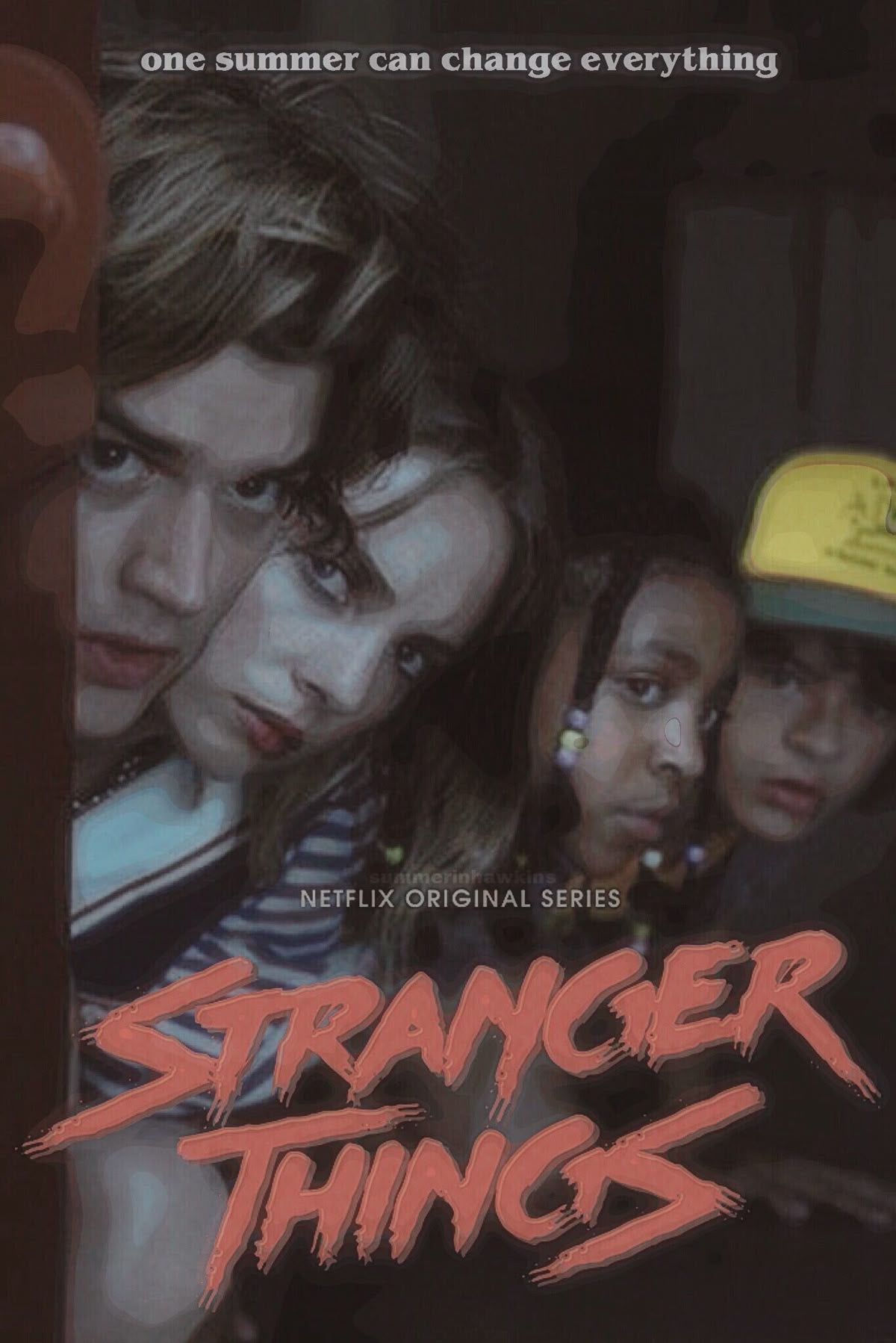 Stranger things ‘one summer can change everything’ poster