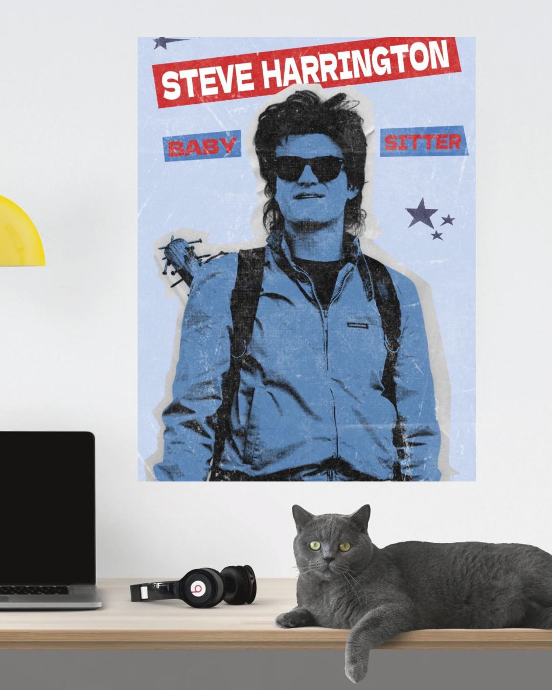 Steve Harrington ‘the baby sitter’ strange things poster