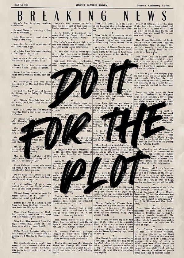 ‘Do it for the plot’ motivational poster