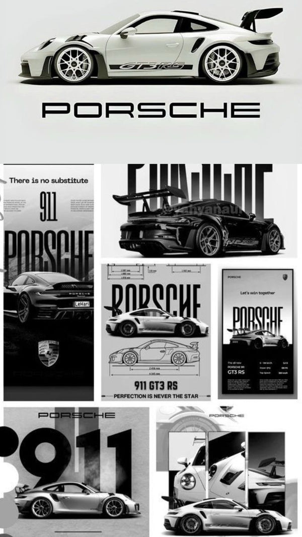 Porsche 911 poster