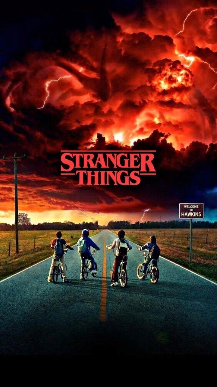 Stranger things title poster