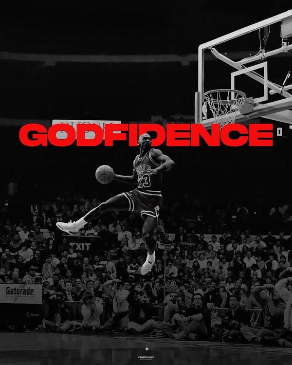 'Godfidence'Michael  Jordan Poster