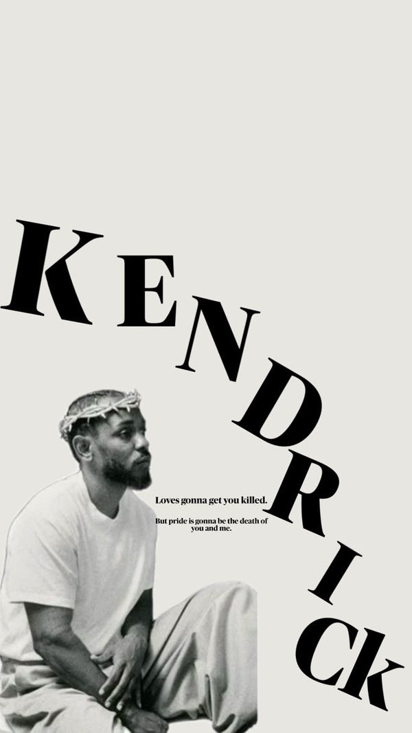 Kendrick Lamar ‘love is gonna get you killed’ poster