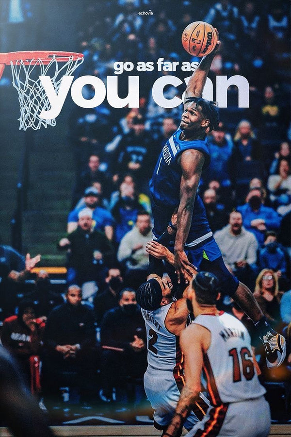 'go as far as you can' poster